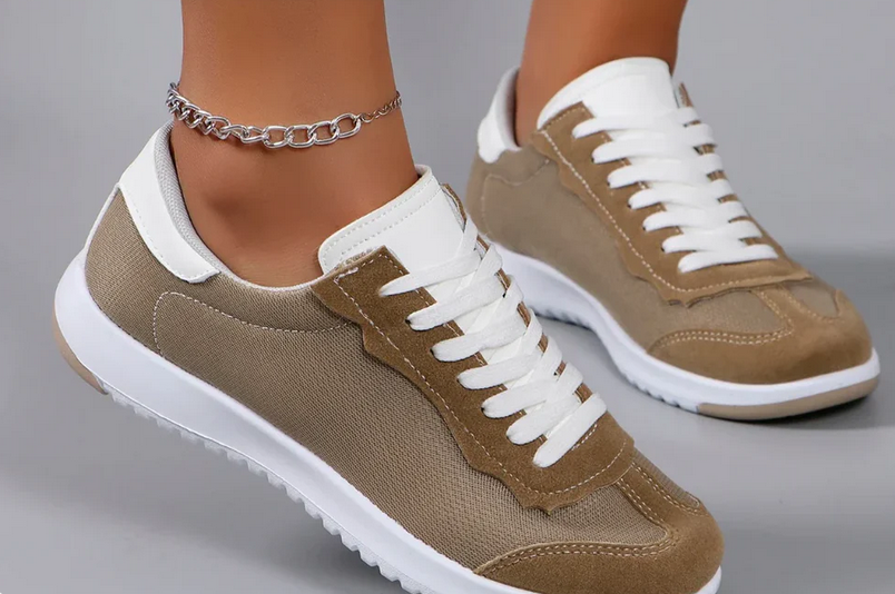 Nabalu Riley | Women’s Retro Lace-Up Comfort Sneakers