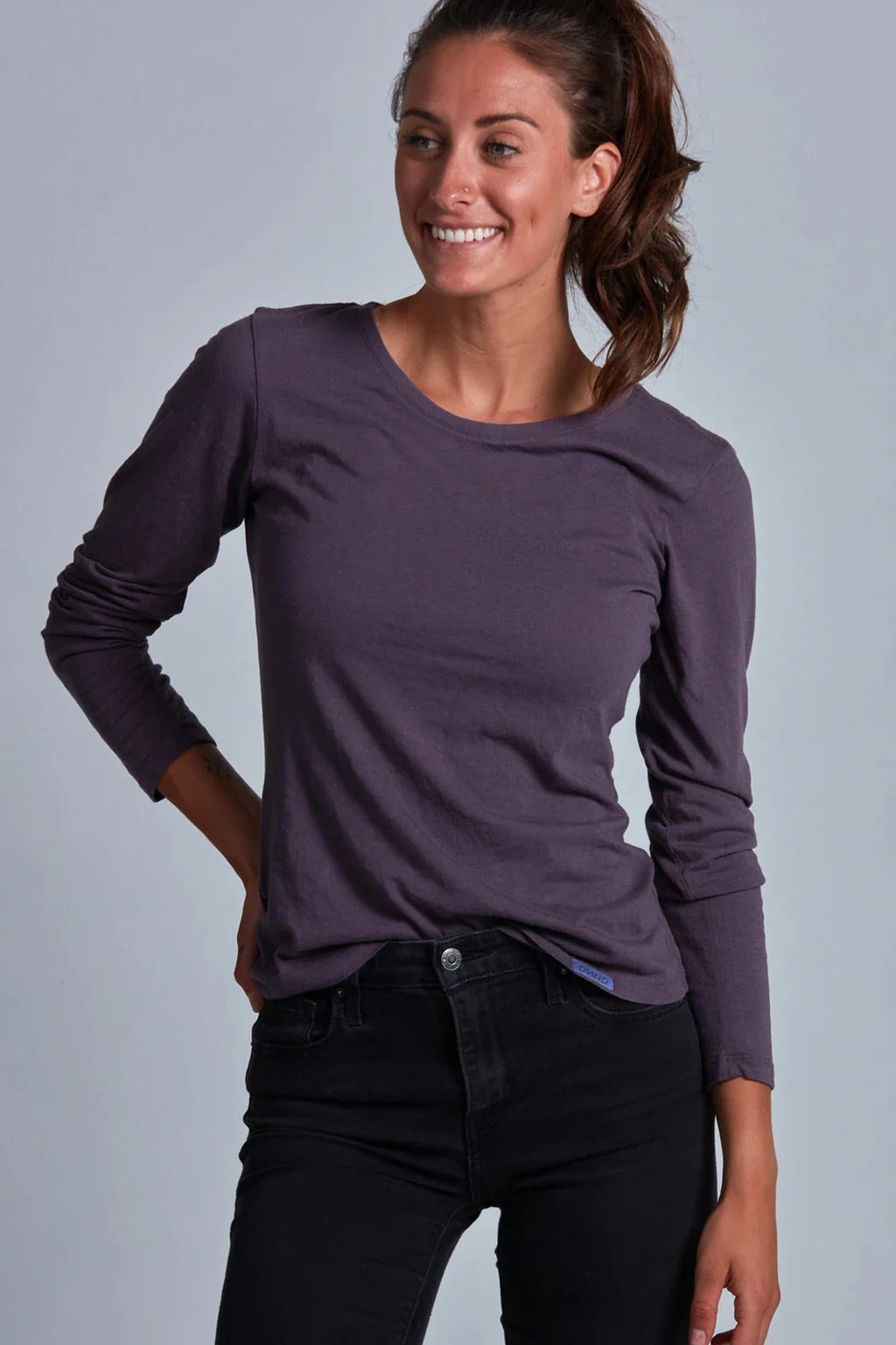 ONNO Women's ONNO long sleeve bamboo t-shirt #1