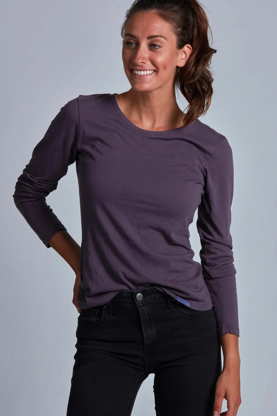 ONNO Women's ONNO long sleeve bamboo t-shirt #1