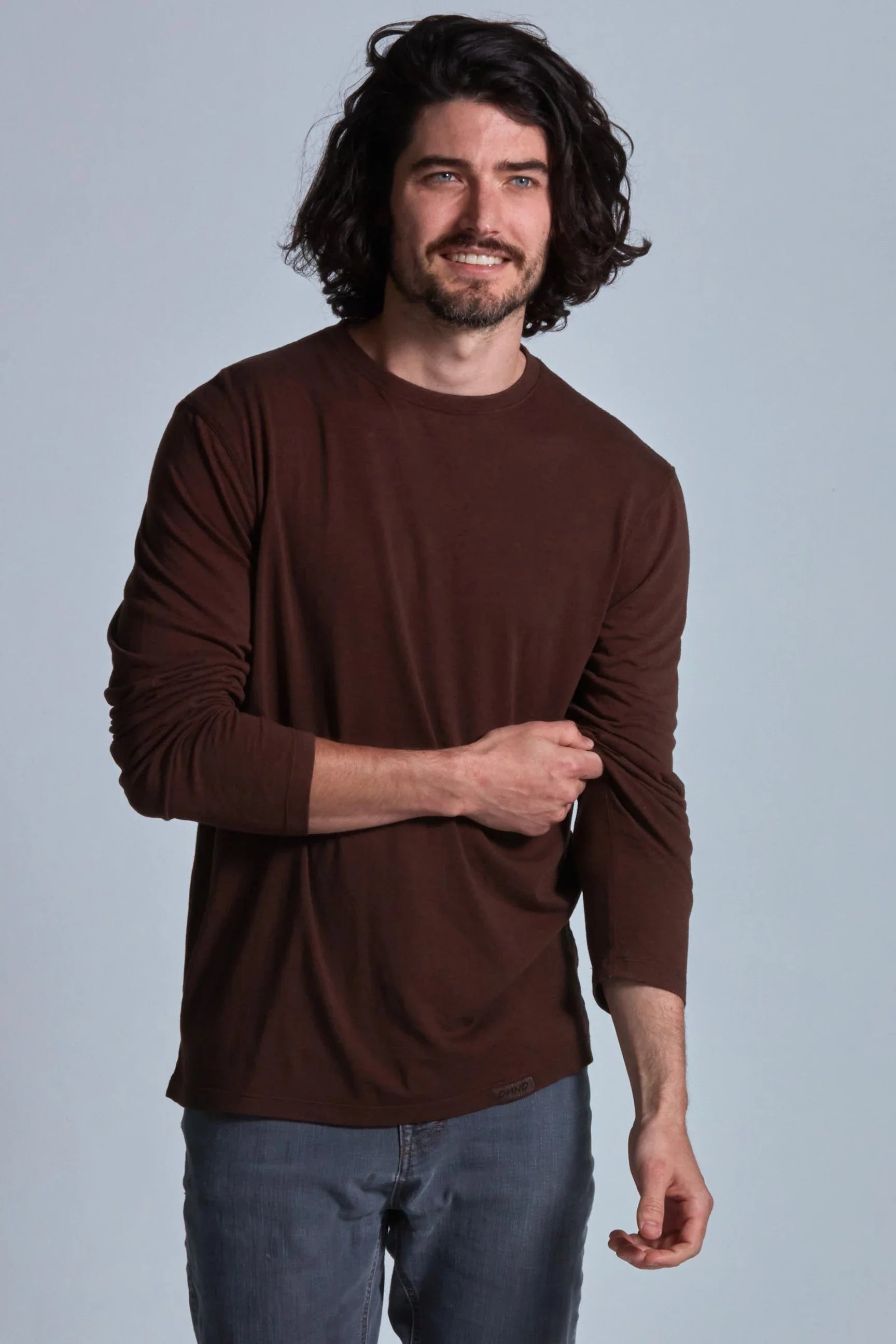 ONNO Men's ONNO long sleeve bamboo t-shirt