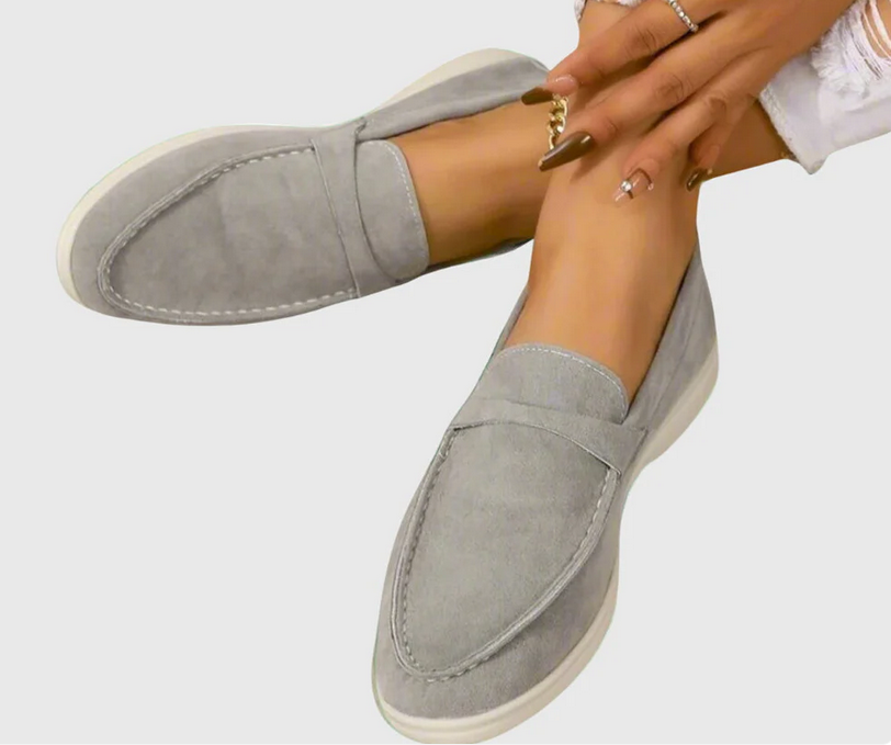 Nabalu Women’s Orthopedic Slip-On Loafers – Lightweight Supportive Walking Shoes