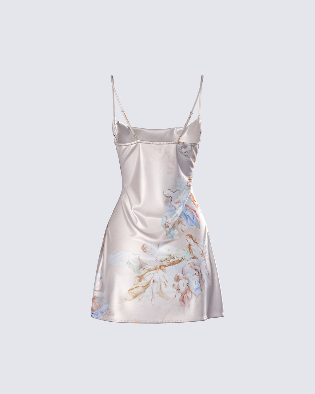Melody Renaissance Print Mini Dress