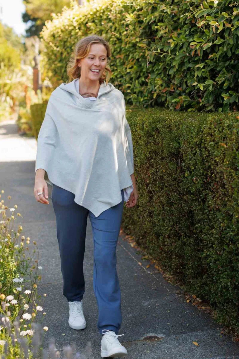 Simple Wishes Zoe Fleece Hooded Poncho