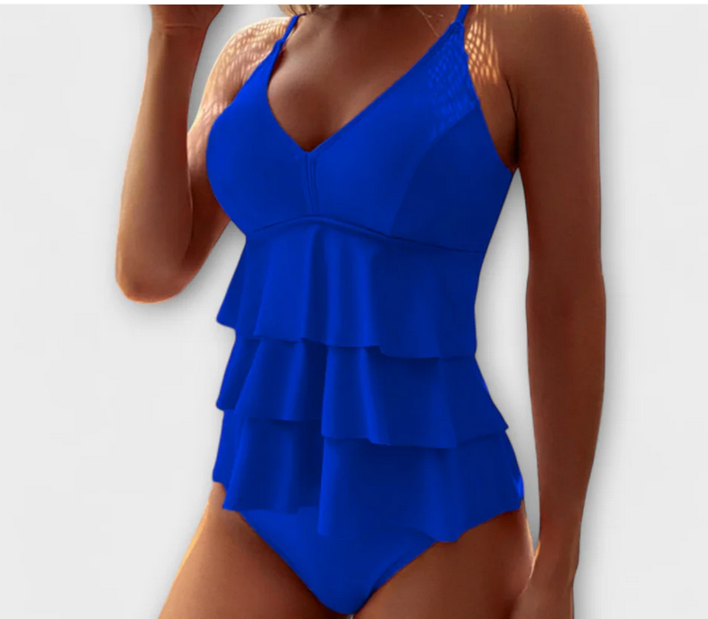 Nabalu Solenne | Women’s Ruffle One Piece Swimsuit