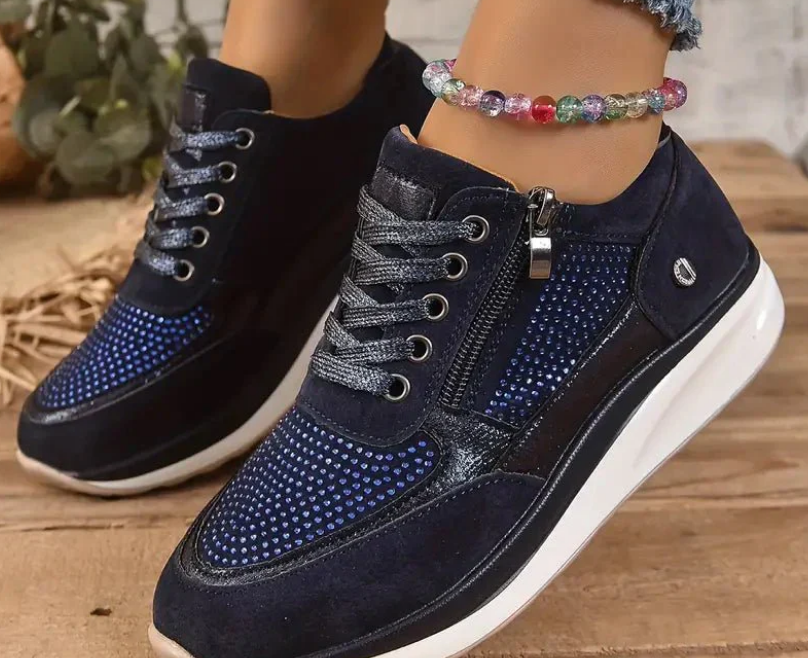 Nabalu Morgan | Zip Lace Comfort Orthopedic Sneakers