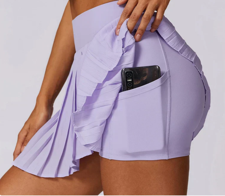 Nabalu Elowra | Women’s Pleated High Waist Mini Skirt
