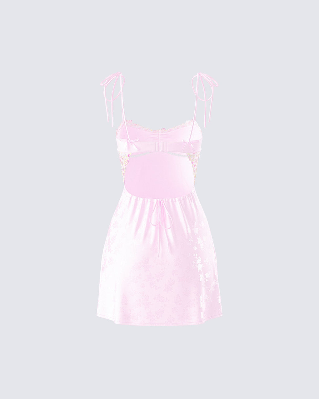 Lottie Pink Mini Slip Dress