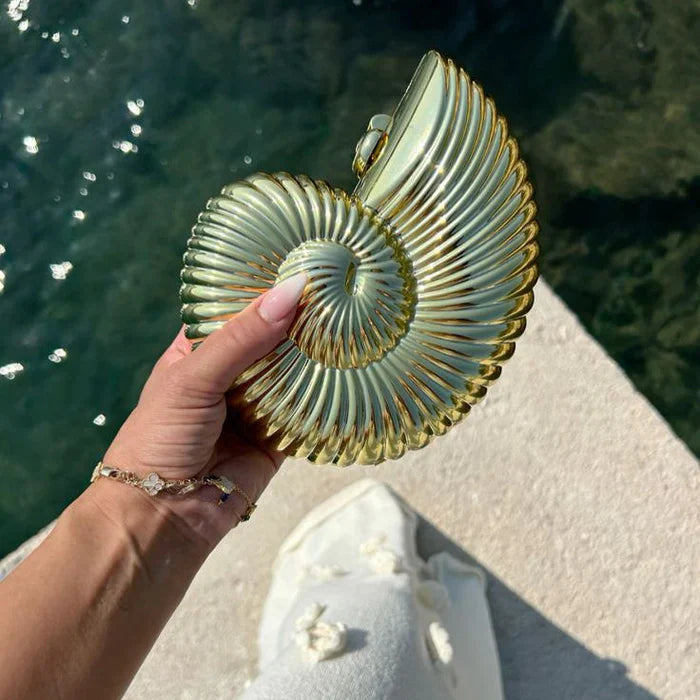 Mermaid Way Helix Conch Shape Bag