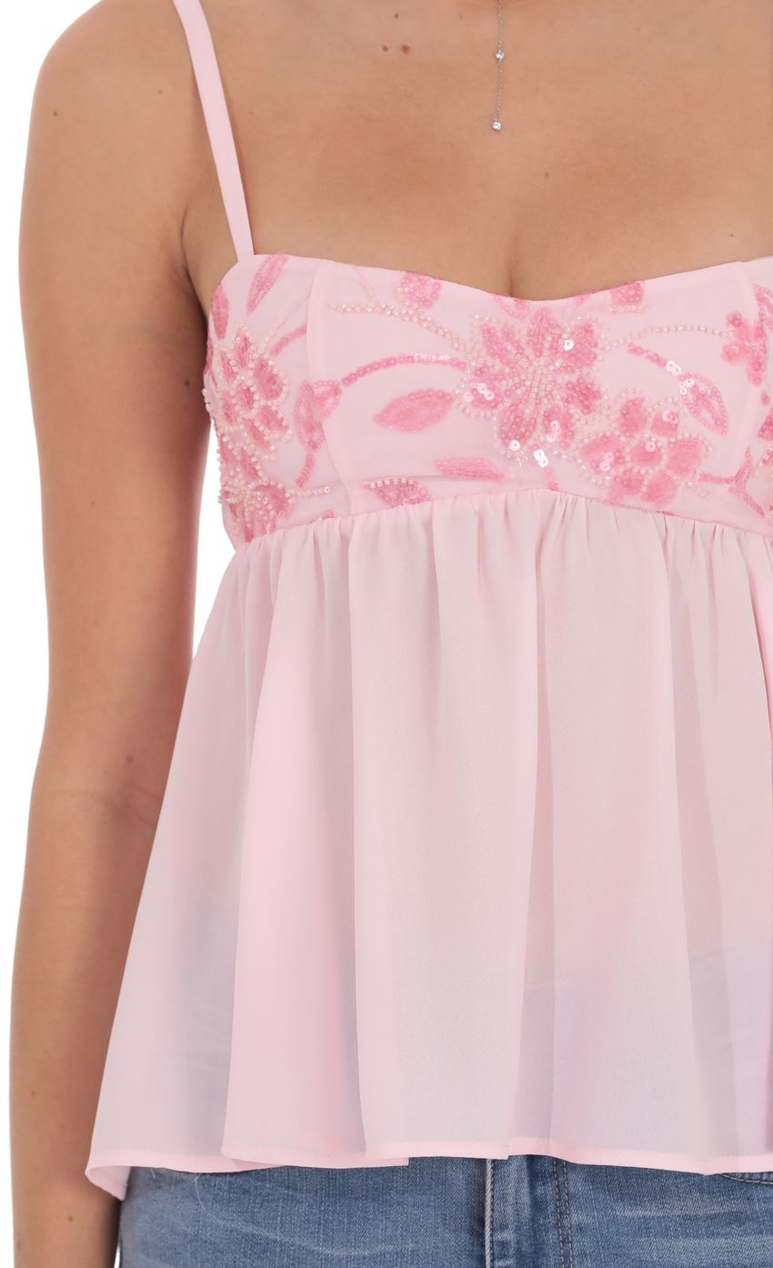 Lucy In The Sky Lysette Babydoll Top