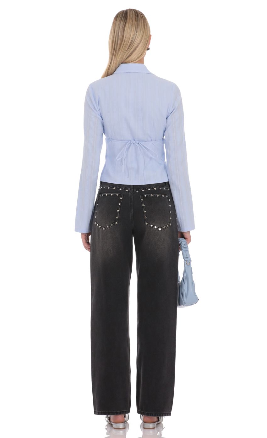 Lucy In The Sky Mila Button Front Top