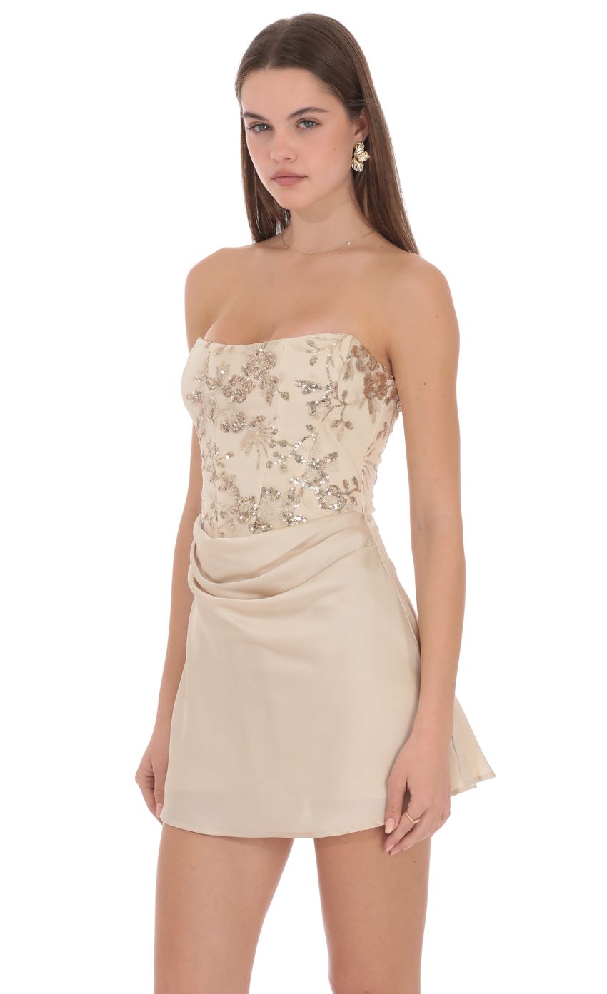 Lucy In The Sky Virelia Corset Mini Dress