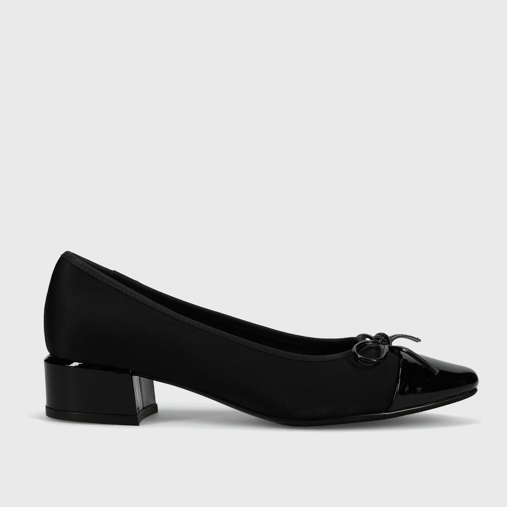 Marmi Shoes Vaneli Alesya - Black Owi Fabric