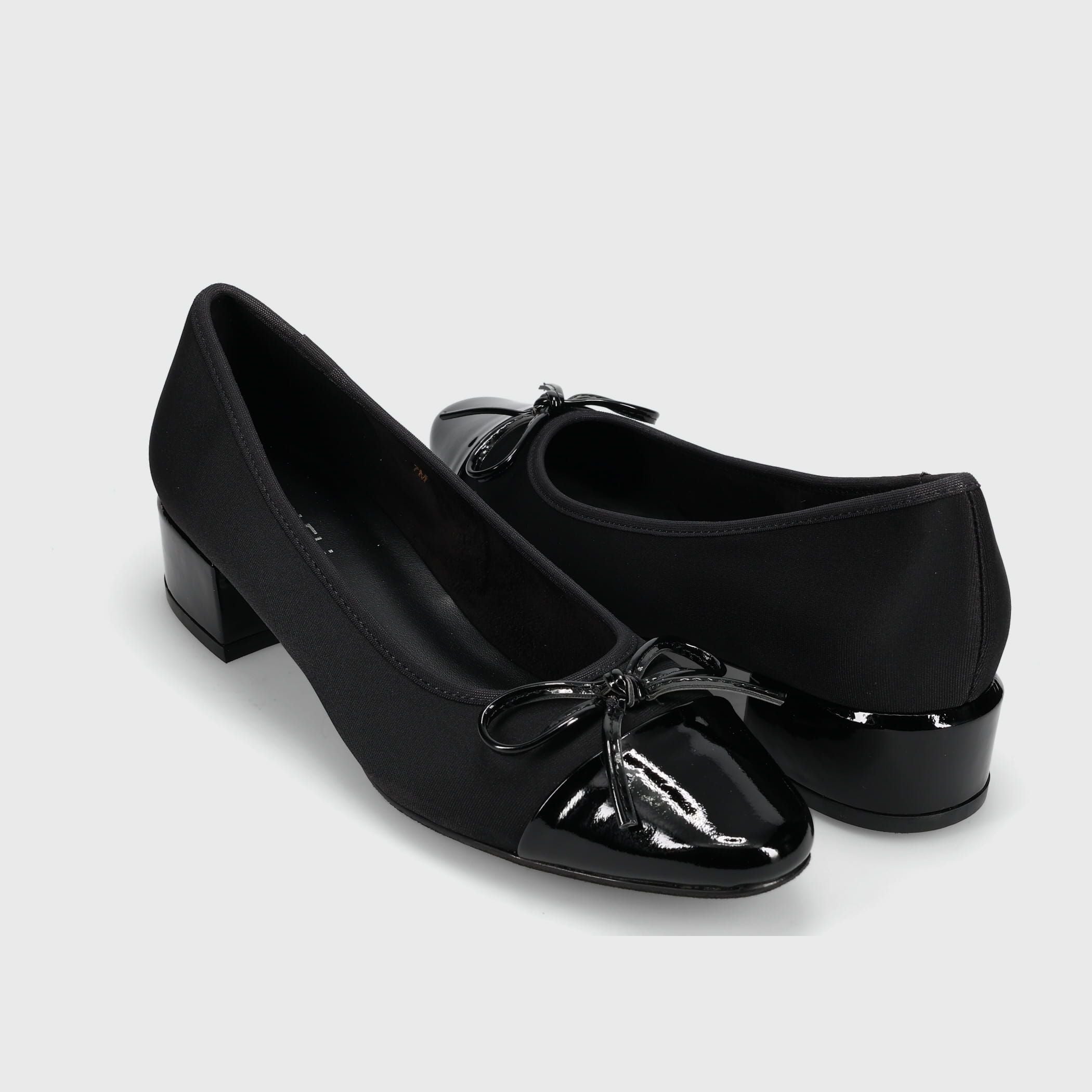 Marmi Shoes Vaneli Alesya - Black Owi Fabric