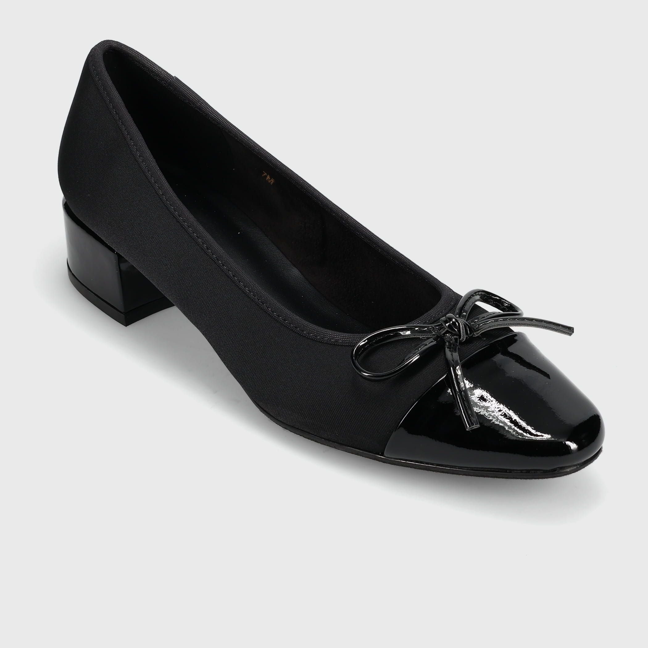 Marmi Shoes Vaneli Alesya - Black Owi Fabric
