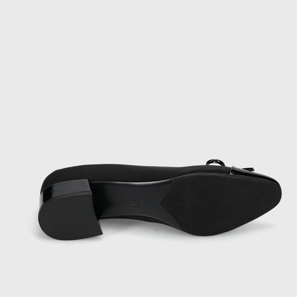 Marmi Shoes Vaneli Alesya - Black Owi Fabric