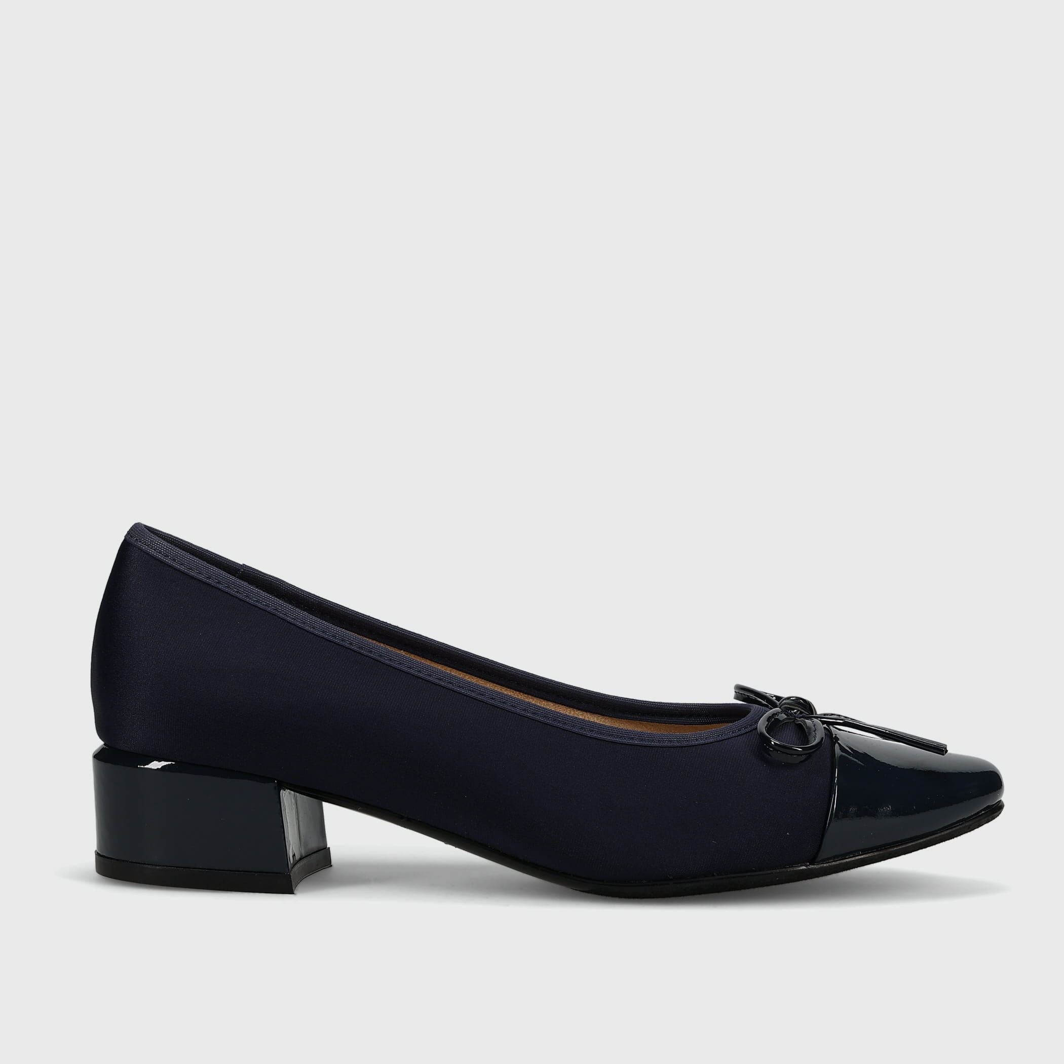 Marmi Shoes Vaneli Alesya - Navy Owi Fabric