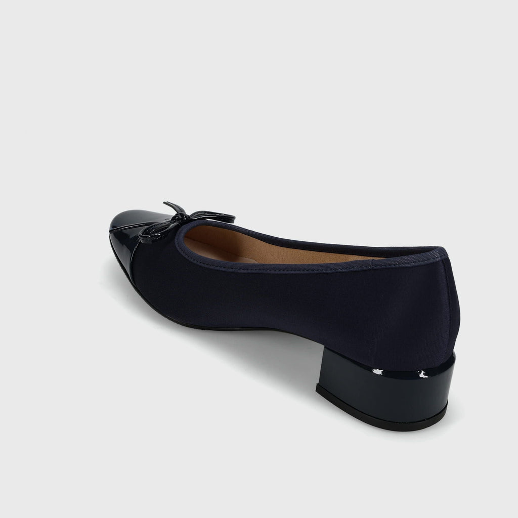 Marmi Shoes Vaneli Alesya - Navy Owi Fabric