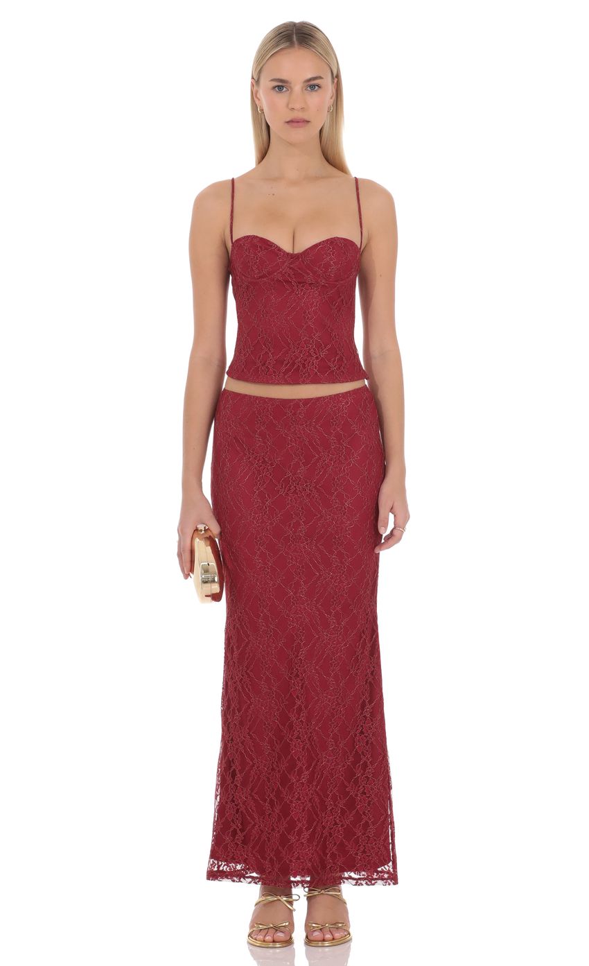 Lucy In The Sky Arcella Lace Top