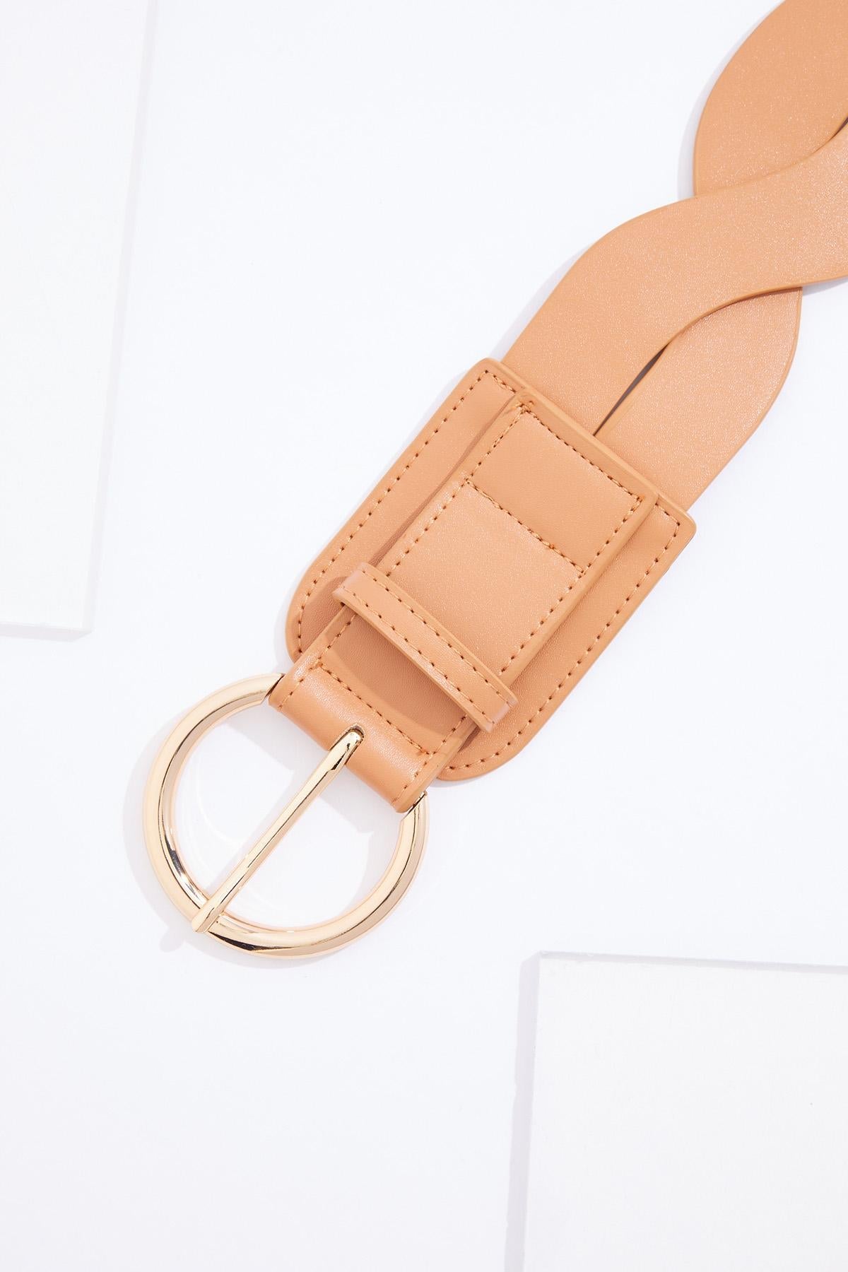 Cato Fashions Plus Size Woven Stretch Belt