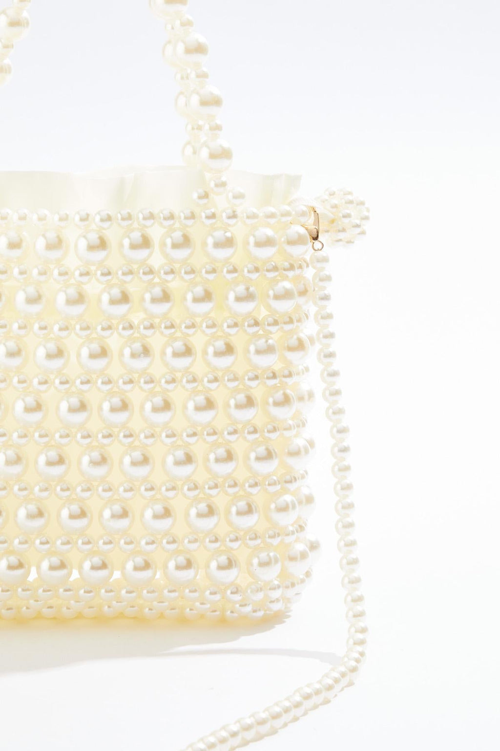 Cato Fashions Mini Pearl Bucket Bag