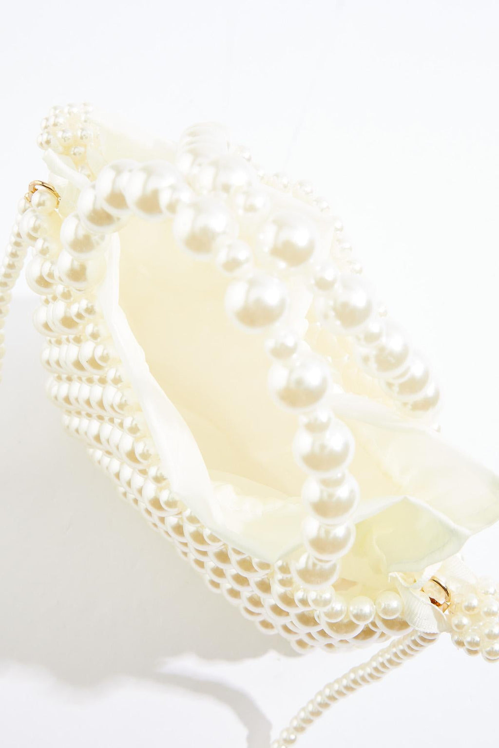 Cato Fashions Mini Pearl Bucket Bag