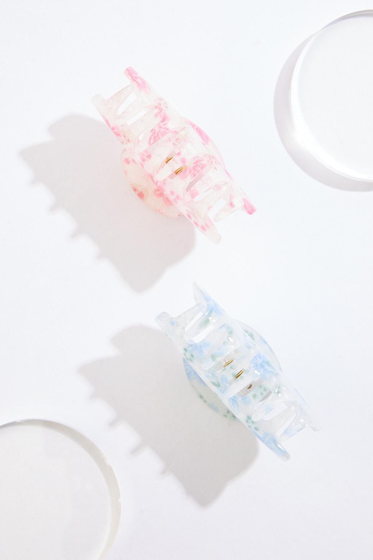 Cato Fashions Flower Claw Clip Set
