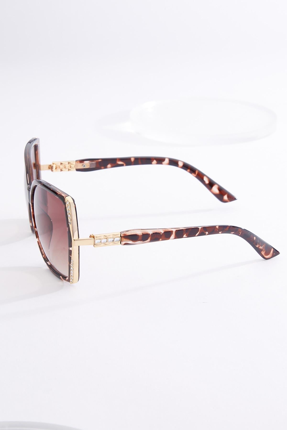 Cato Fashions Tortoise Embellished Detail Sunglasses