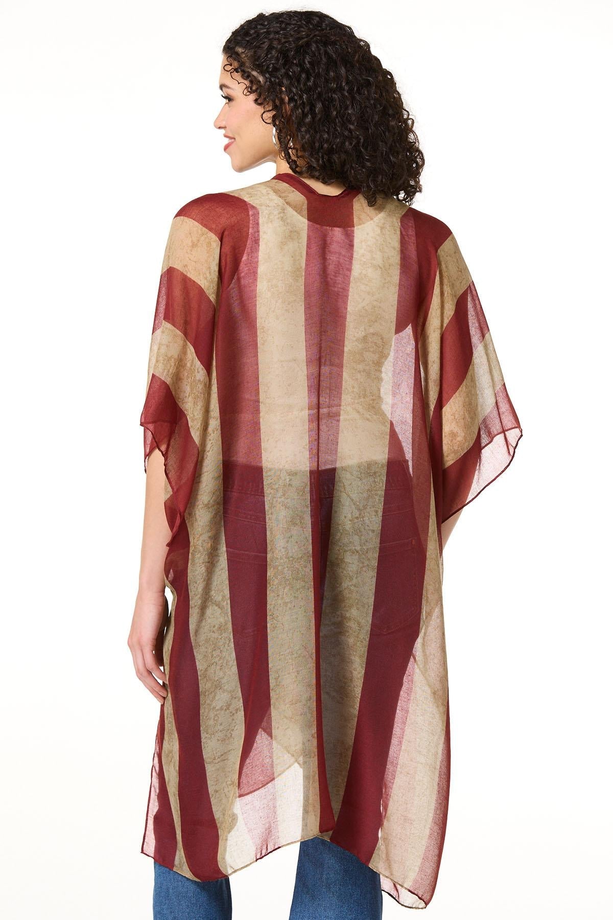 Cato Fashions Vintage Americana Kimono