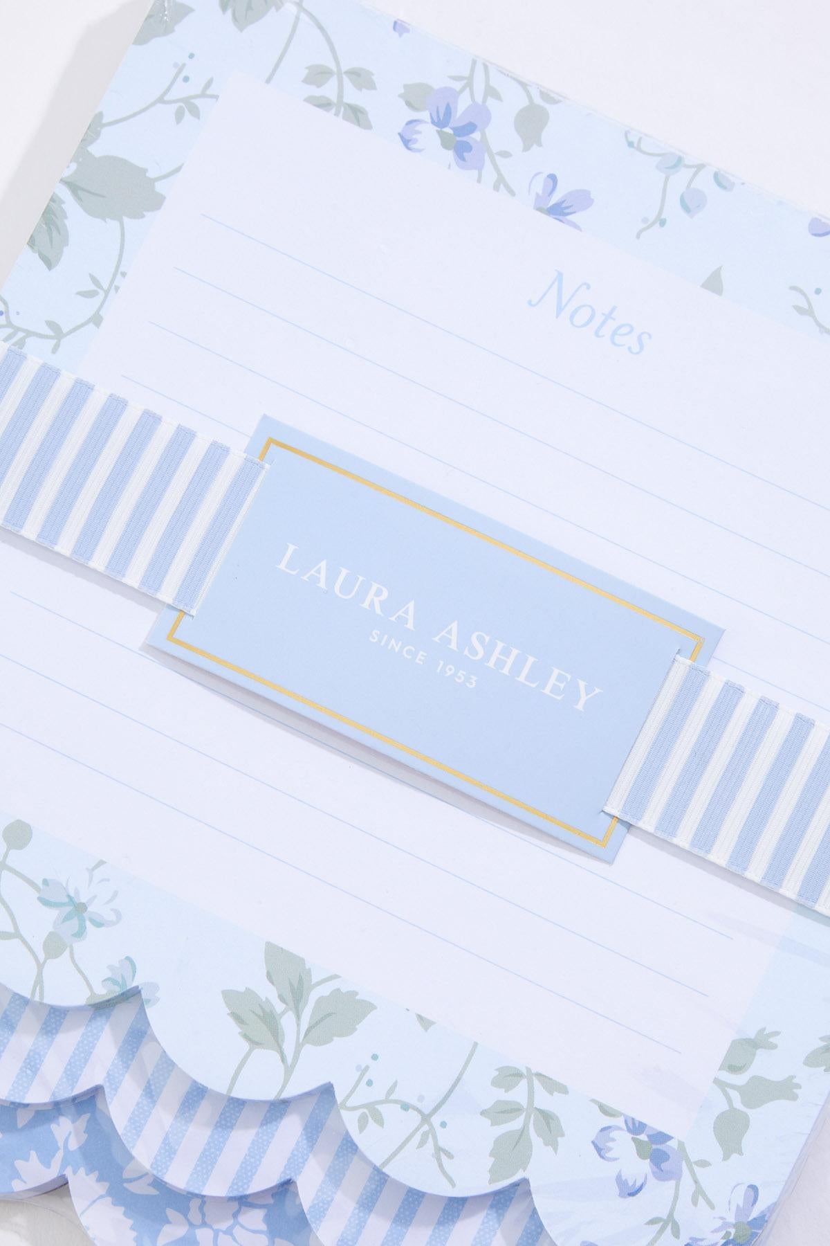 Cato Fashions Blue Scallop Notepad Set