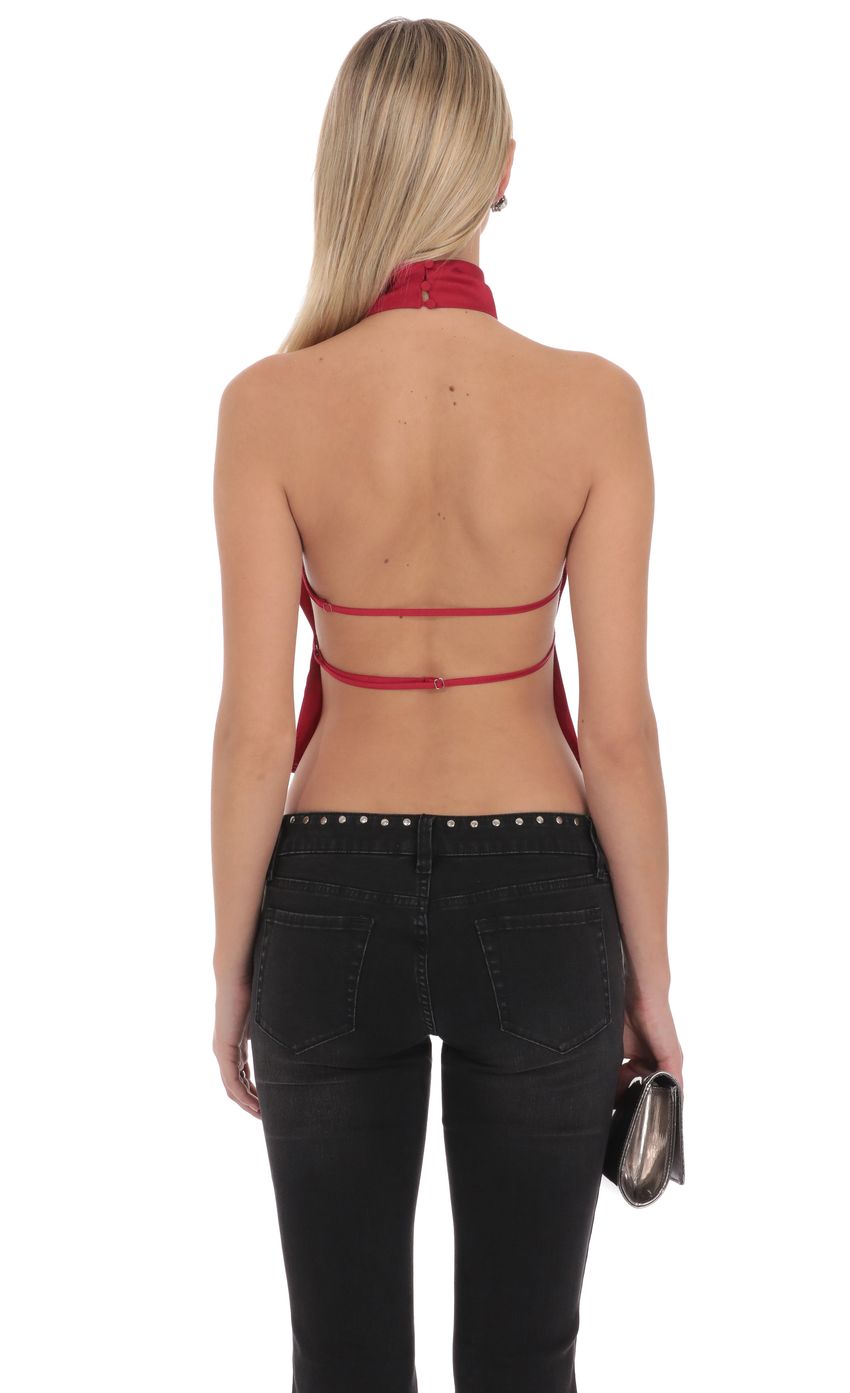 Lucy In The Sky Romy Halter Top