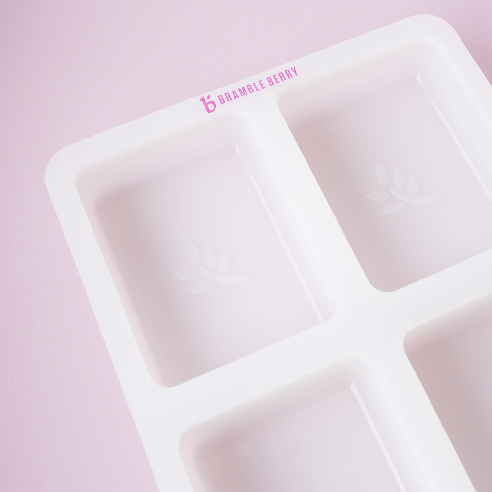 Bramble Berry 4 Cavity Classic Leaf Silicone Mold