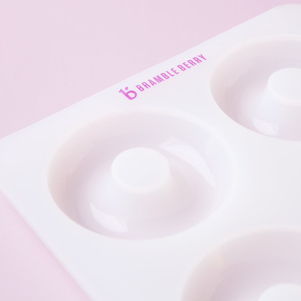 Bramble Berry 4 Cavity Donut Silicone Mold