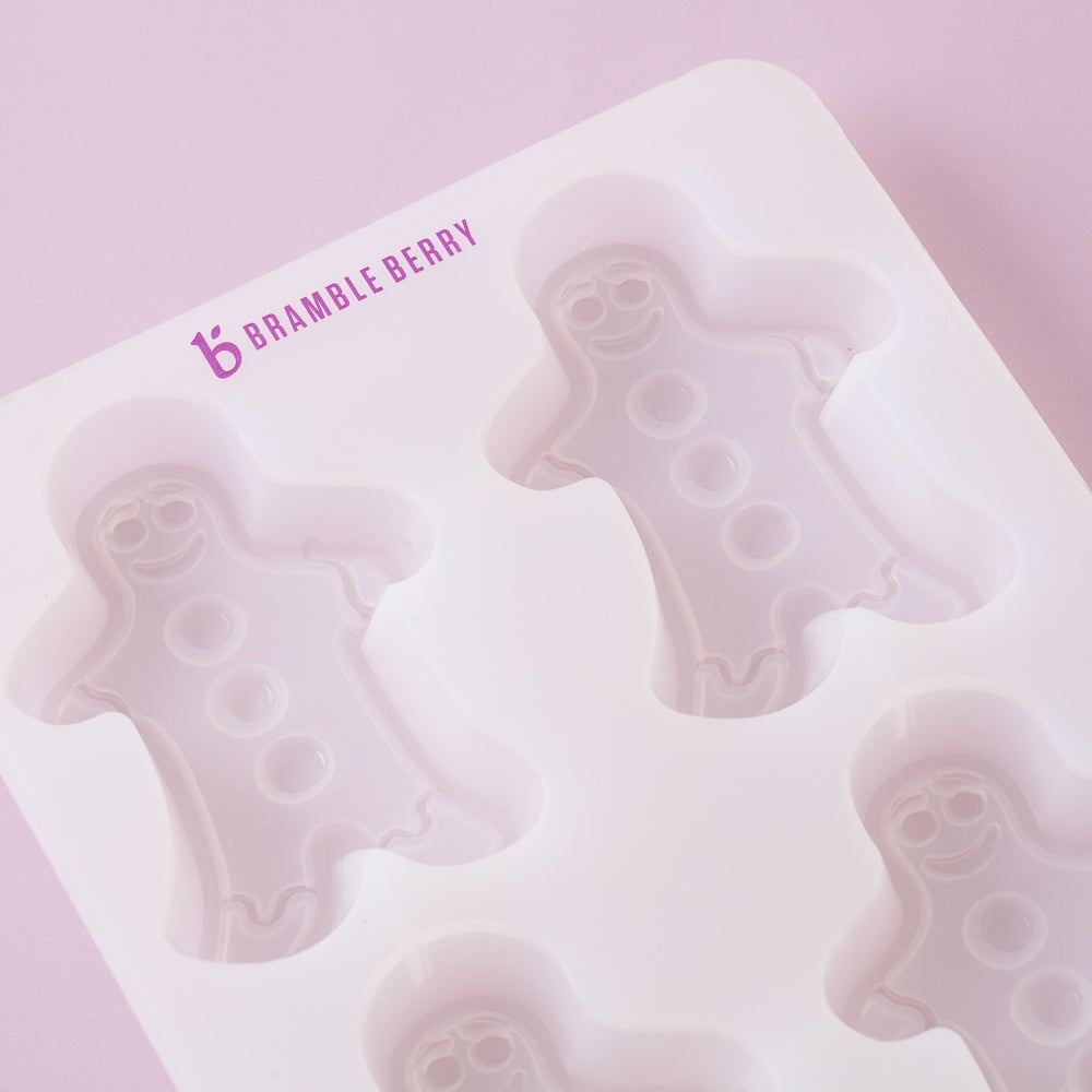 Bramble Berry 4 Cavity Gingerbread Mold