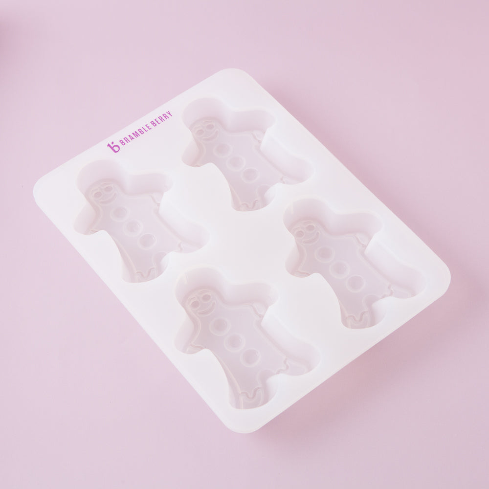 Bramble Berry 4 Cavity Gingerbread Mold