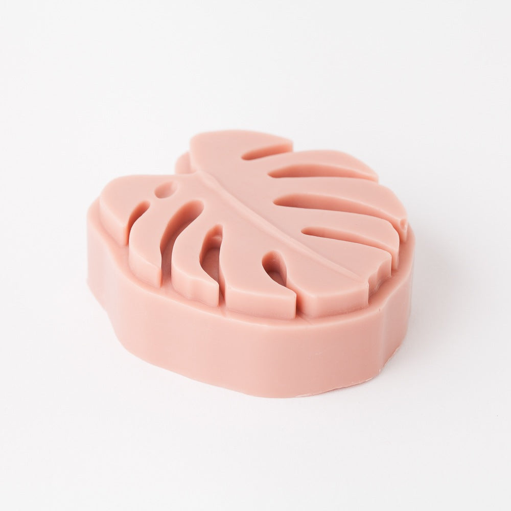 Bramble Berry 4 Cavity Monstera Silicone Mold  - 1 mold