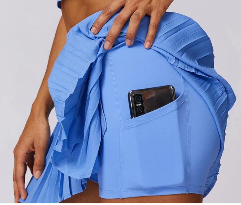 Nabalu Elowra | Women’s Pleated High Waist Mini Skirt