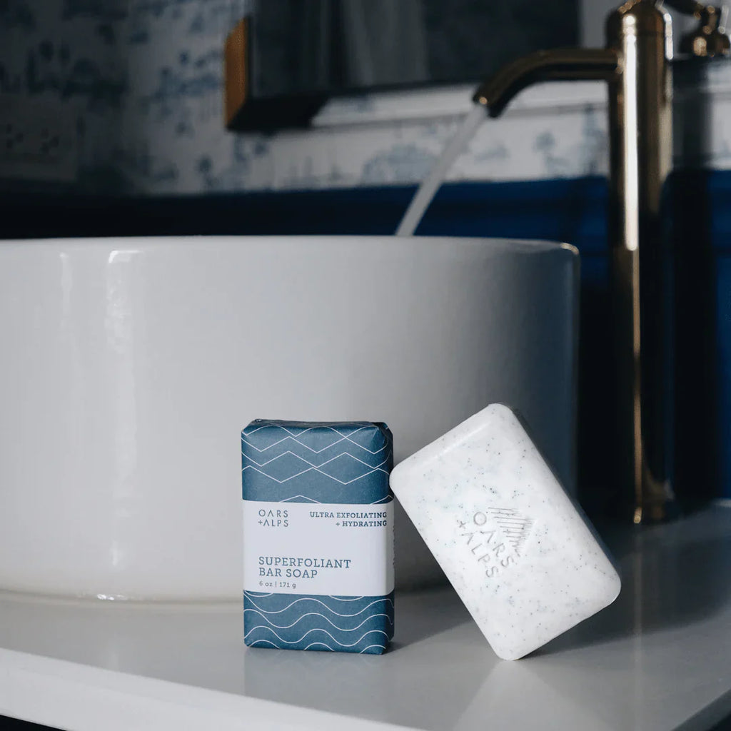 Oars + Alps Superfoliant Bar Soap