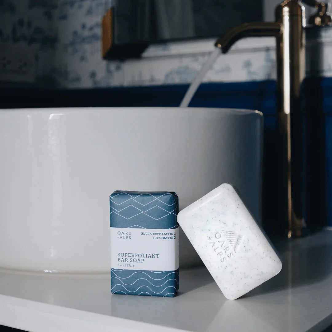 Oars + Alps Superfoliant Bar Soap