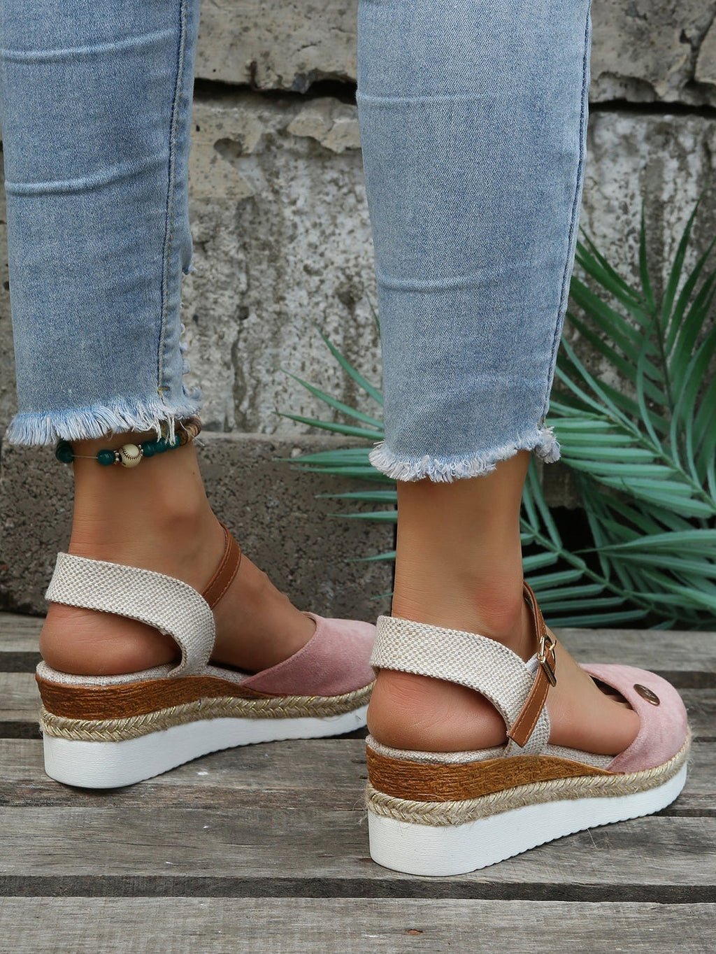 Harper & Lane Lillian - Closed-Toe Platform Espadrilles