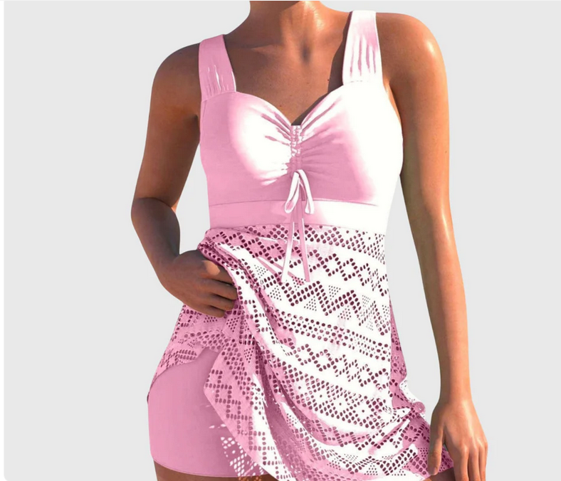 Nabalu Aurevia | Women’s Ruched Swim Dress Cover-Up