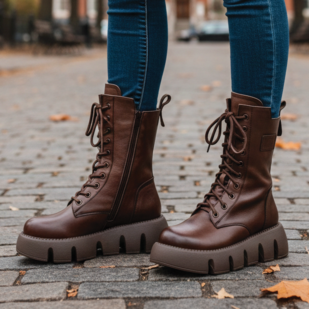 Harper & Lane Ava - Platform Boots