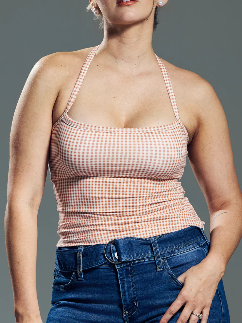 Klassy Square Neck Halter 1