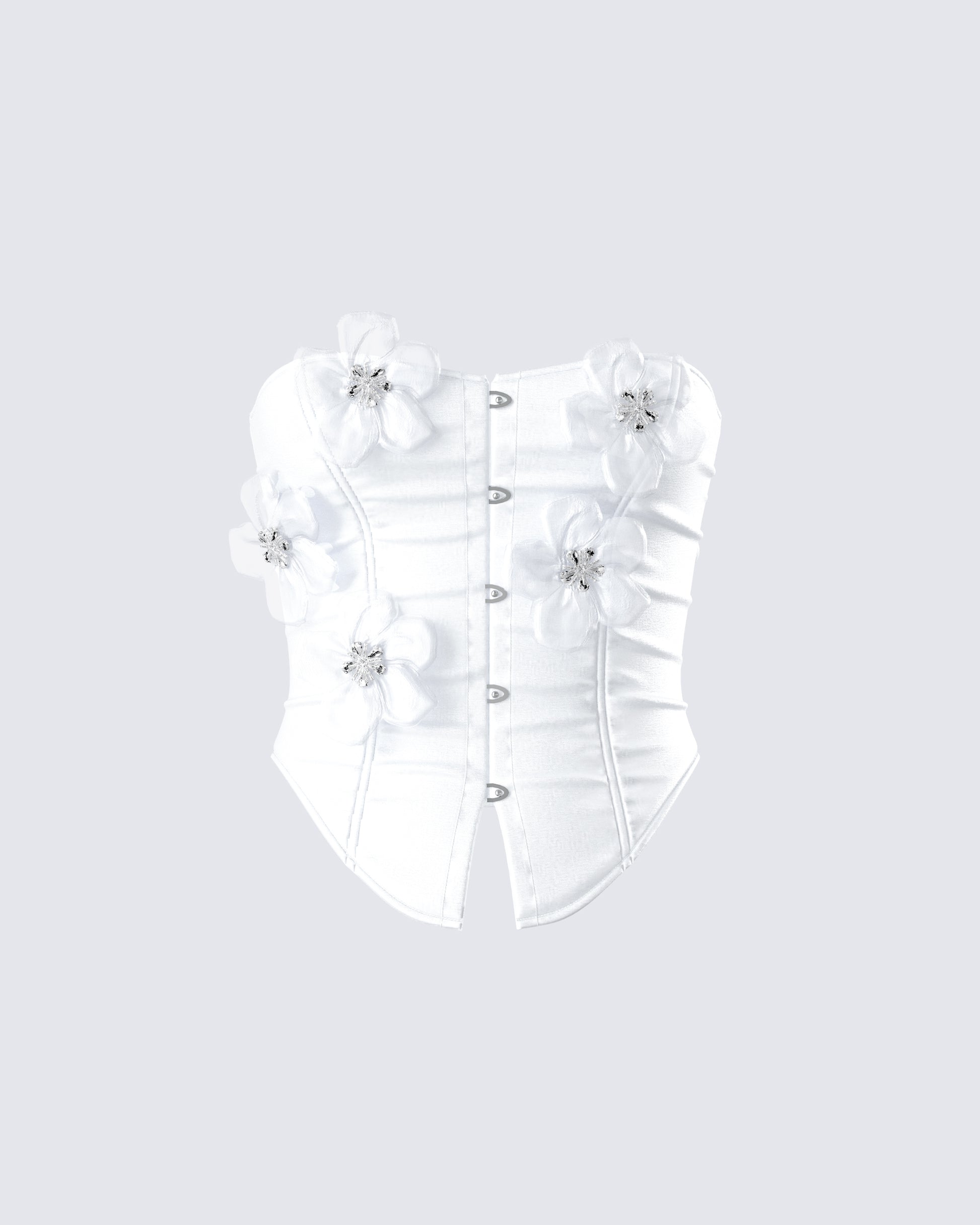 Finesse Rivi Flower Corset Top
