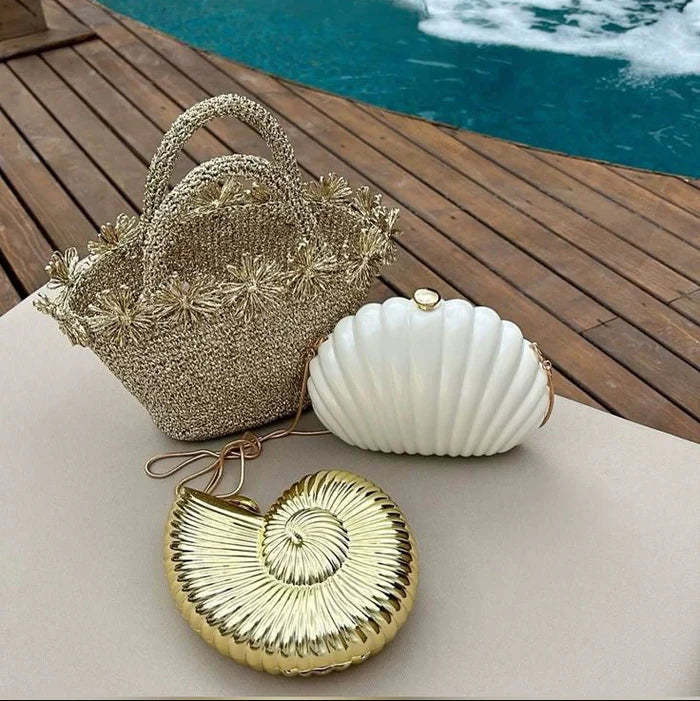 *Helix Conch Shape Bag