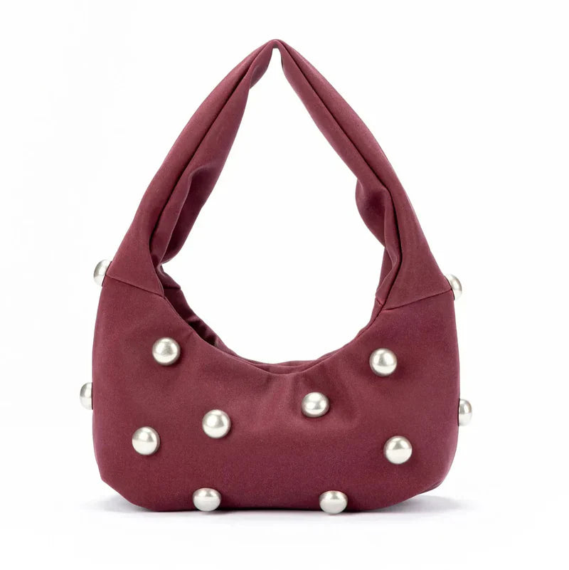 Mermaid Way Orvia Rivet Cloud Shoulder Bag
