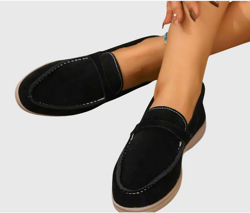 Nabalu Women’s Orthopedic Slip-On Loafers – Lightweight Supportive Walking Shoes