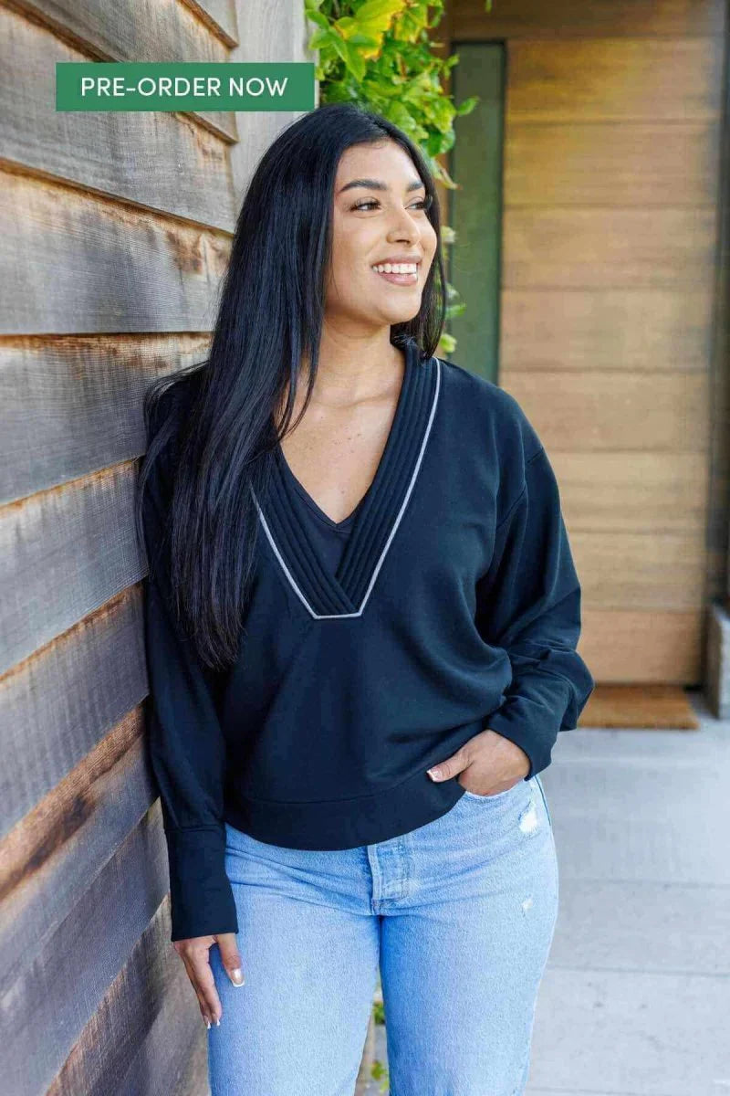 Simple Wishes Mia Fleece Nursing Pullover