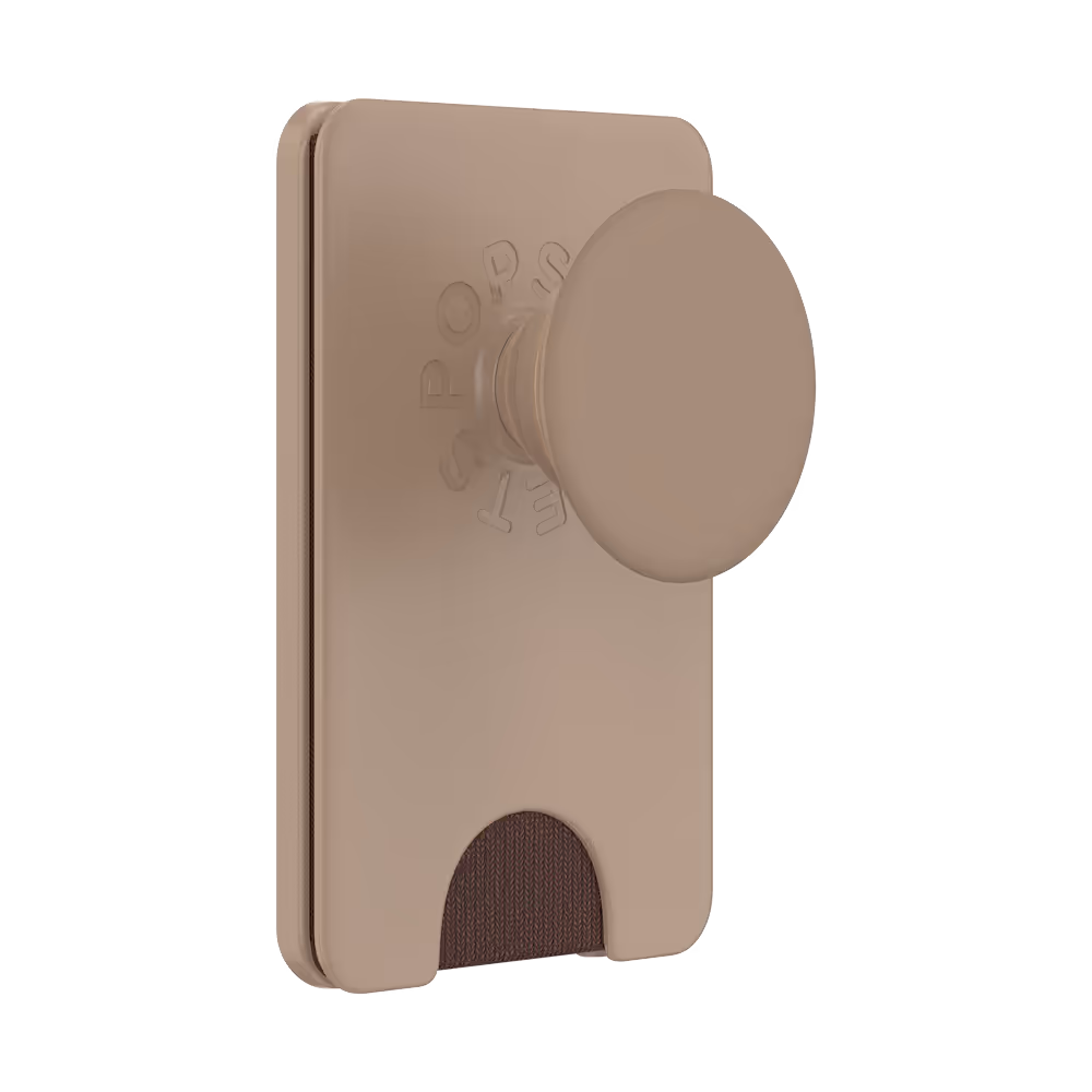 PopSockets Horchata Fossil - MagSafe PopWallet+
