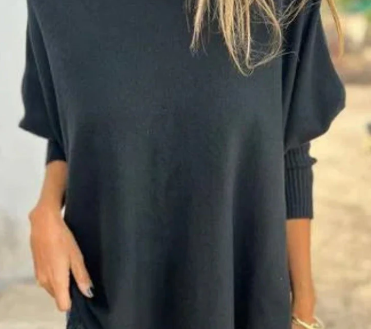 Nabalu Nerisse | Women’s Relaxed Knit Batwing Sleeve Top