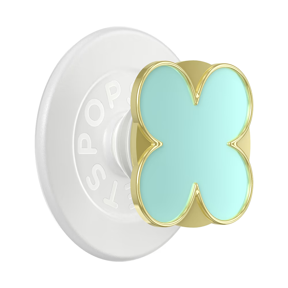 PopSockets Enamel Clover Rose Gold - MagSafe PopGrip